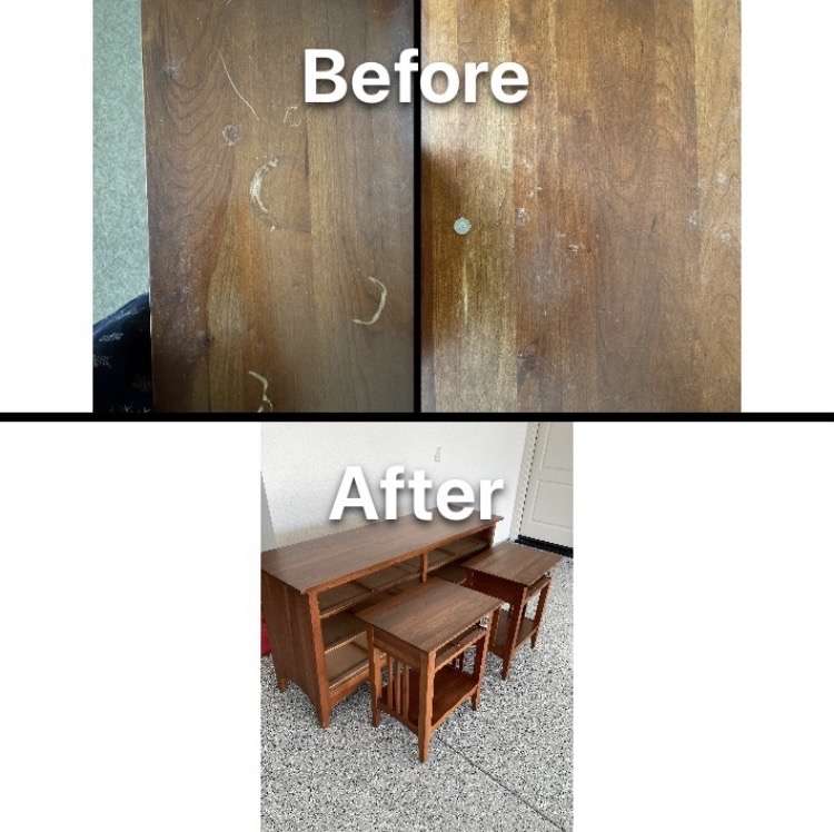 furniture restoration in Sacramento, Ca