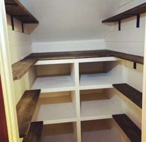 custom furniture in Sacramento, custom pantry area