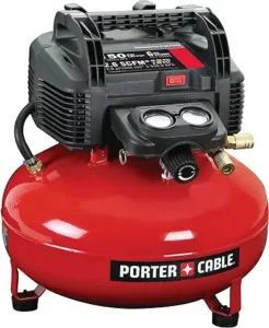 PORTER-CABLE Air Compressor, 6-Gallon, Pancake, Oil-Free (C2002-ECOM)