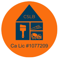 Number2project's badge of certification from the California State License Board, license number #1077209.
