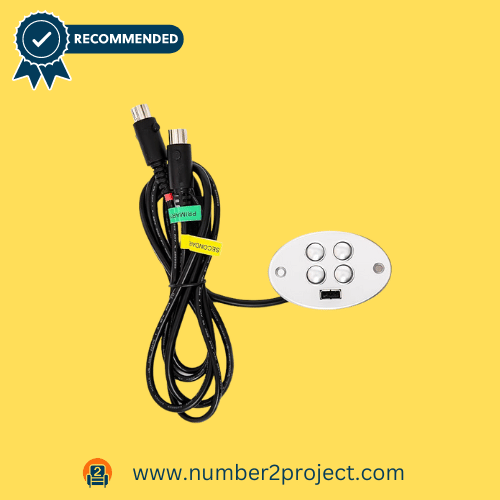 Uetmulik Raffel Systems 4-button, 5-pin hand control model CTR UR2 01 with a USB port for recliners