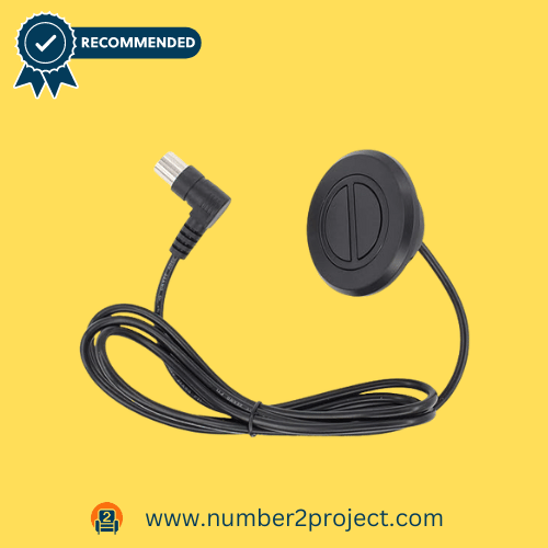 Recliner Switch Round hand control handset by ApplianPar with two buttons and a 5-pin plug connector for electric recliner lift chairs.