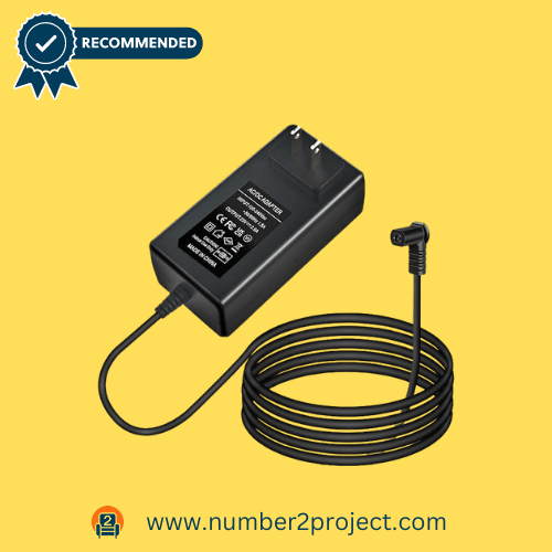 Black #309 ZBPOWER wall plug-in power supply transformer, 29V 2A, with a long cable, suitable for lift chairs or power recliners.