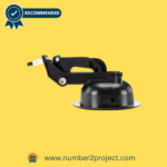 Black ttmagic recliner handle with cable, suitable for various recliner brands, showing exposed cable length