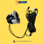 Side profile of recliner cup holder replacement with full wiring – sold by Number2Project for theater and lift chairs.