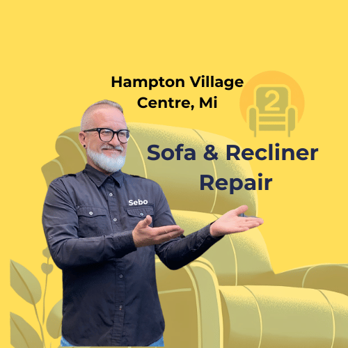 Sofa and recliner repair Hampton Village Centre, Mi by Number2project
