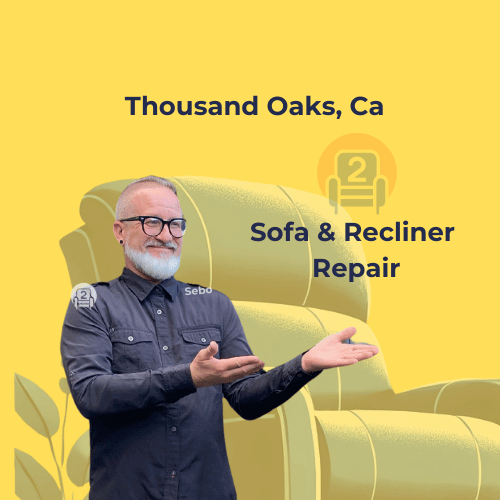 Recliner and sofa repair in Thousand Oaks, CA by Number2Project — professional power recliner specialists.