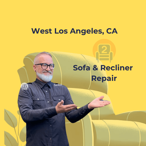 Recliner and sofa repair in West Los Angeles, Ca by Number2Project.