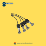 Close-up view of the four silver push-button controls on the 23300130X000 recliner switch assembly.