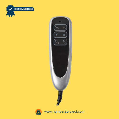 23300528X000-6-Button-Dual-Actuator-Recliner-Remote-Front-View 23300528X000 6 Button Remote Controller front view for dual actuator lift chair — Number2project recliner repair part