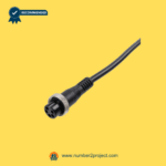 5 pin female circular locking connector cable close up massage chair hand control plug motion furniture control box actuator connection replacement recliner connector Number2project