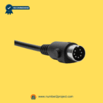 Seven-pin plug of OKIN JLDK.38.04.15 remote controller shown for Number2Project sofa and recliner repair compatibility.