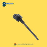 90-degree D-shaped 2-pin connector plug for power recliners, lift chairs, and motion furniture — Kaidi compatible replacement by Number2project