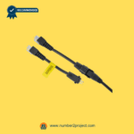 Power adapter label and connector for 29V 2-pin adjustable bed systems.