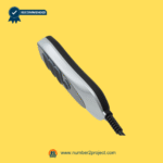 Angled view of OKIN JLDK.38.04.08 7-button controller showing ergonomic silver-black design for Number2Project recliner repair tasks.