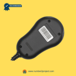 Backside label and details of the 4-button recliner remote controller used in Number2Project sofa and recliner repair