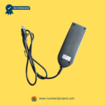 Back label of the HDM-H20 remote controller showing model specifications and cable connection for Number2Project recliner repair.