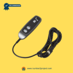 KDH130A-001 five-button handset with coiled 5-pin cable for power lift chair and recliner repair by Number2Project