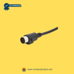 8-pin connector close-up of the KDH160F-008 remote controller for recliner repair by Number2Project