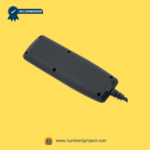 Back view of LCD screen power recliner controller used for lift chair and recliner repairs