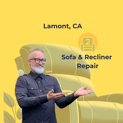 Expert sofa and recliner repair in Lamont, CA by Number2Project — specializing in motors and remotes.