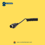 Close-up of the Limoss HC110 5-pin connector for lift chair remote repair and replacement by Number2Project