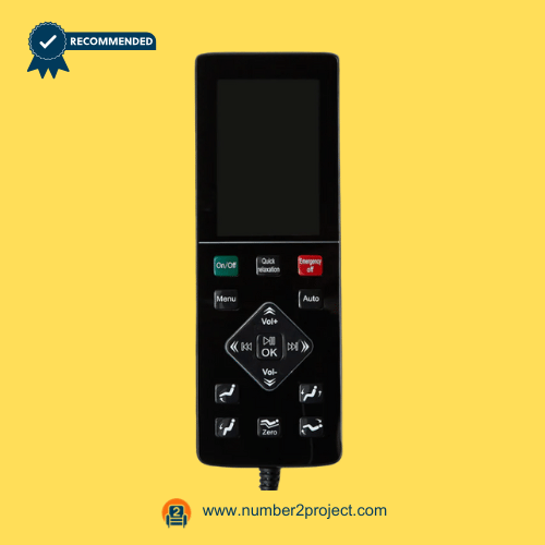 MC-2000 massage chair replacement remote controller handset with screen and control buttons Number2project
