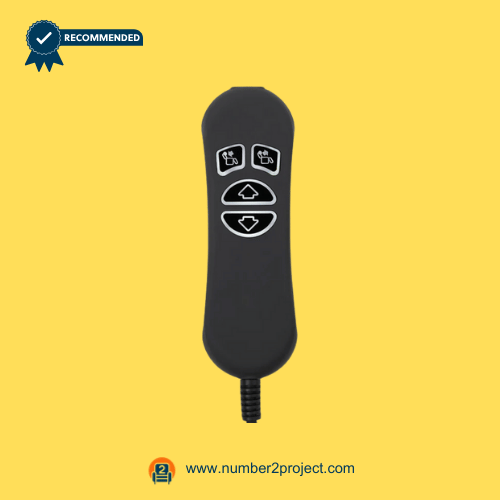 MLSK110-A1 recliner remote with attached 5-pin cable, inline USB power connector, and system wiring – Number2Project service