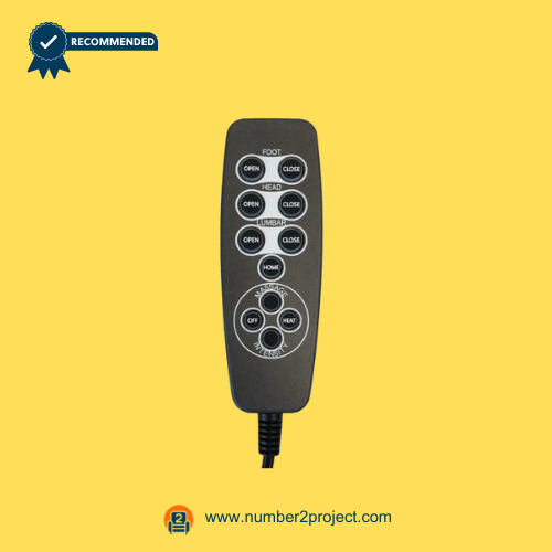 Front view of the MLSK91-A1 recliner remote controller with 11 buttons and USB support – Number2Project repair