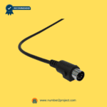 5-pin male connector close up right angle plug for Mogktevo 4-button recliner remote controller lift chair hand control cable Number2project