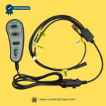 Mulin MLSK56-A1 massage recliner remote controller wiring harness junction box connectors heat seat back power cable assembly Number2project