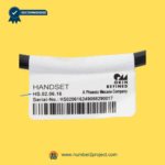 OKIN HS.02.06.16 identification label close up 6-button 7-pin recliner handset controller lift chair serial number barcode Number2project