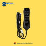 OKIN HS.10.09.03B 9-button remote controller with coiled 5-pin cable for lift chair massage and heat – Number2Project repair