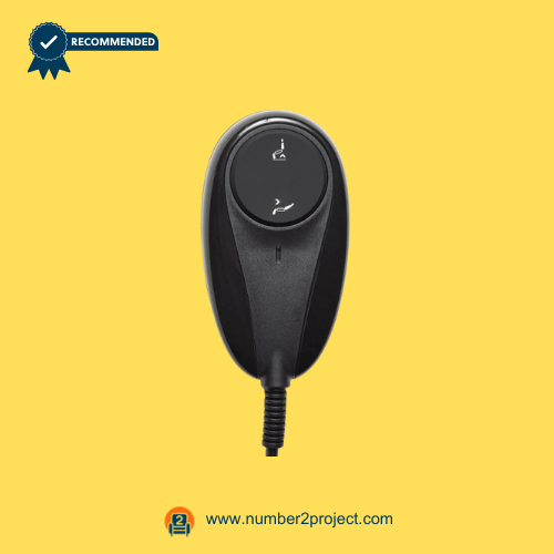 OKIN HS.12.02.02 Front View – Two Button Recliner Remote (Number2Project)