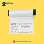 OKIN JLDK.38.04.15 identification label close up 7-button USB recliner remote controller 7-pin compatible lift chair power rating Number2project