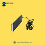 Side angle of OS-Aster massage chair remote showing cable connection