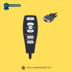 Raffel HC 2802 recliner remote with 9-pin plug connector for heat and massage functions