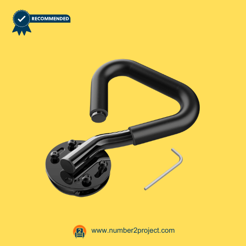 Foam-padded recliner handle extender for easy operation of lift chairs.