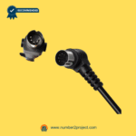 right angle 5-pin male connector close up for riser recliner lift chair 2-button remote controller cable Number2project