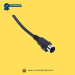 5-pin male connector close up for SMT-H50203 recliner remote controller power recliner lift chair hand control cable Number2project