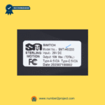 SMT-H50203 identification label close up 5-button 5-pin recliner remote controller USB Type-C backlit Number2project