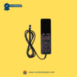 Complete TP-8500 massage chair remote controller with attached cable and connector.