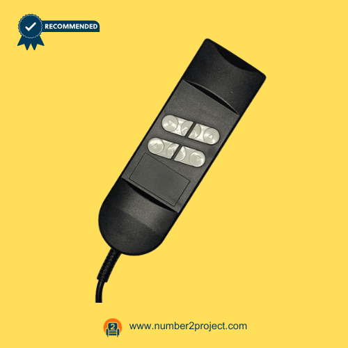 universal 4-button 5-pin recliner remote control switch front view power recliner lift chair hand control Number2project