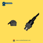 5-pin male connector and female socket close up for universal recliner remote control switch power recliner lift chair connection Number2project