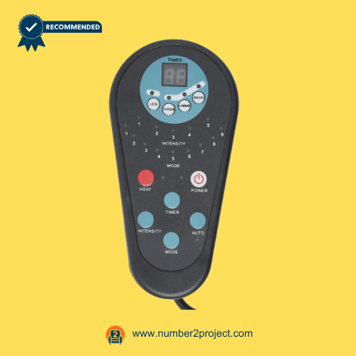 YKW_MD111N 6-button heat and vibration recliner hand controller front view motion furniture remote compatible 520H17D1A1 Number2project