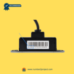 eMoMo HX90AU recliner switch back view close up showing serial barcode label and cable exit for power recliner control Number2project sofa and recliner repair