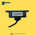 eMoMo HX90BEU-PR02 recliner switch back view showing serial barcode label and cable exit for power recliner control Number2project sofa and recliner repair