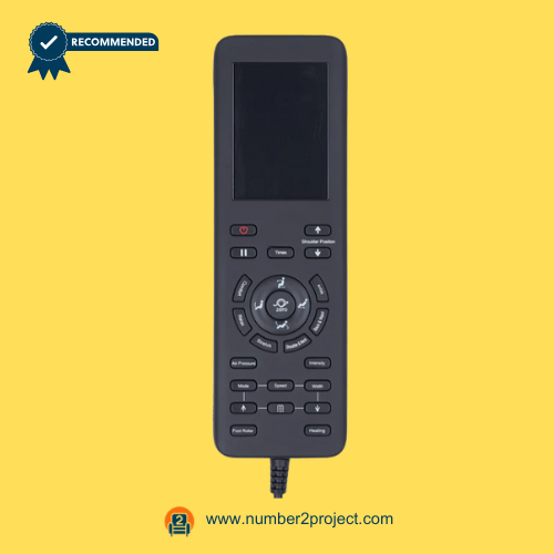 iRest SL-A305 series massage chair remote controller replacement wired hand control with LCD display full function massage chair controller close up motion furniture remote Number2project