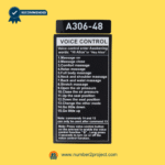 iRest SL-A306-48 massage chair remote controller voice control instruction panel close up A306-48 replacement remote Number2project