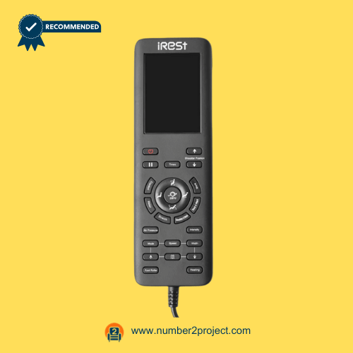 iRest SL-A306-9 massage chair remote controller replacement wired hand control with LCD display full function massage chair controller close up motion furniture remote Number2project